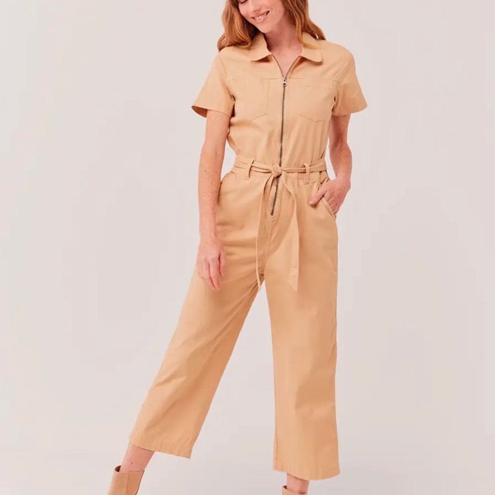 NWOT PACT The Boulevard Zip Front Jumpsuit